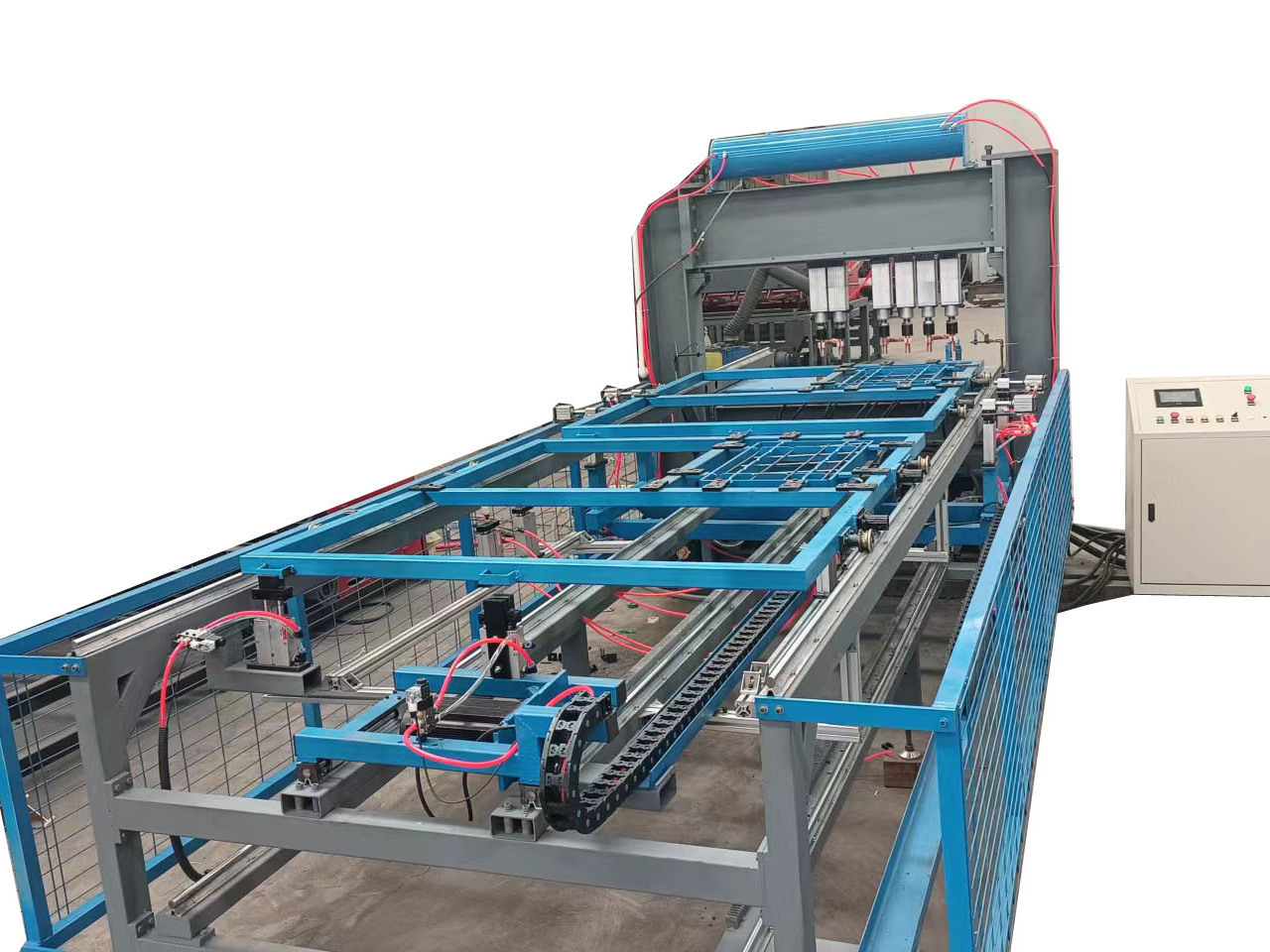 新型双模交替钢筋网焊机